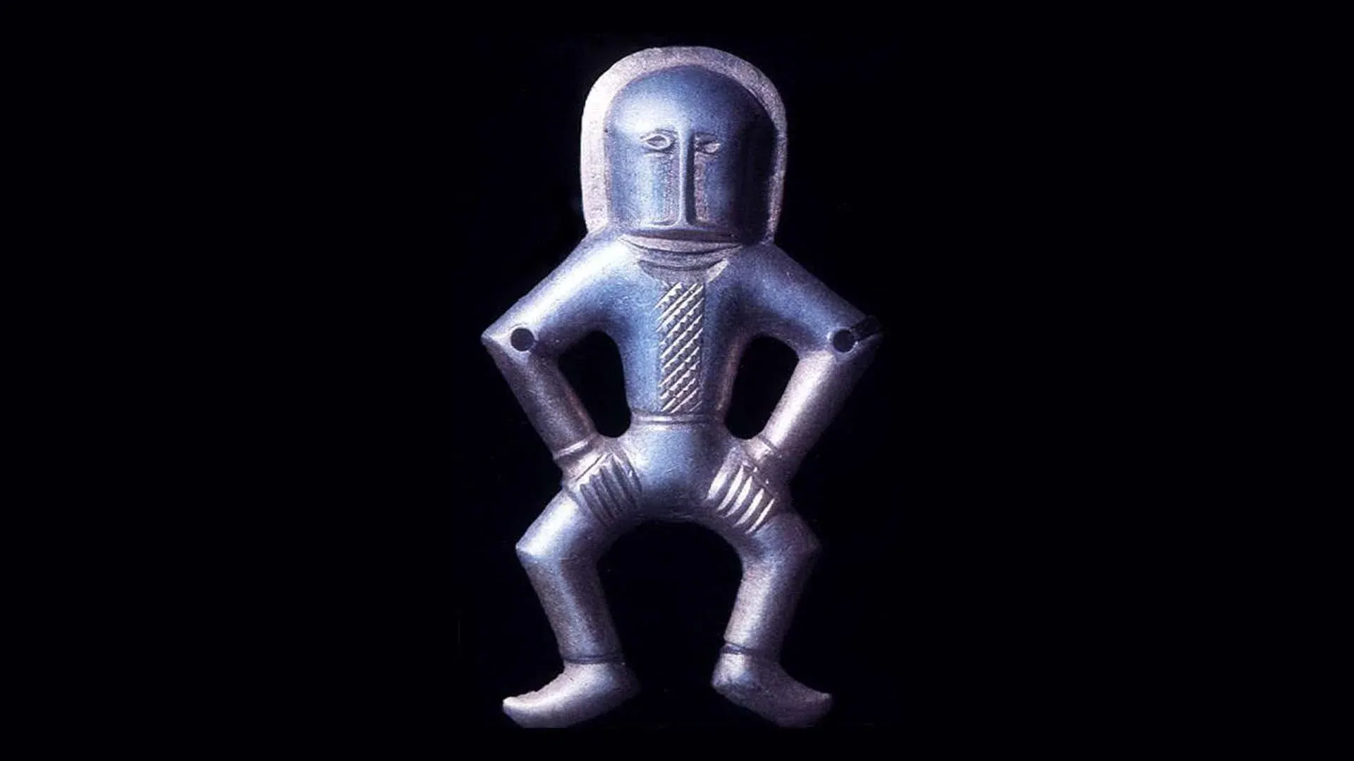 The Martynivka Treasure figure that inspired the UDW logo